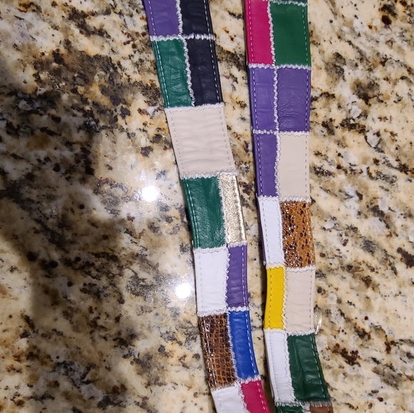 Sassy Jones Multi Patchwork Yaya Belt - Fall 2021 Version - Picture 5 of 7